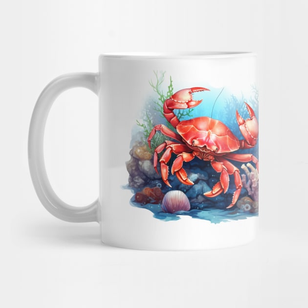 Red Crab by zooleisurelife